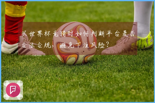 买世界杯竞猜时如何判断平台是否合法合规，避免下注风险？