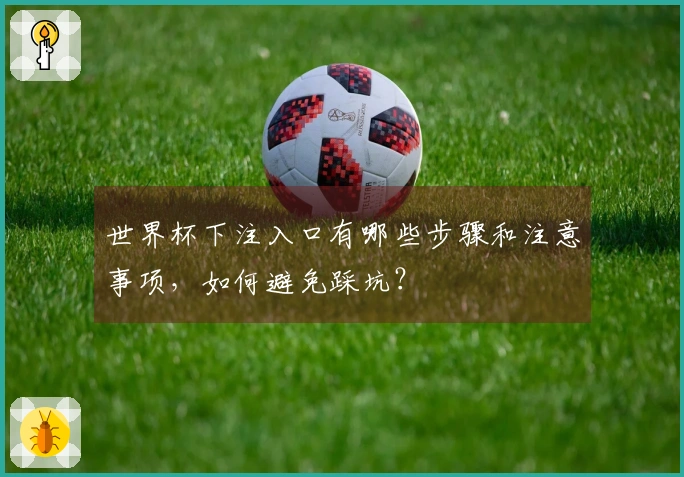 世界杯下注入口有哪些步骤和注意事项，如何避免踩坑？